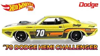 HOTWHEELS &acute;70 DODGE HEMI CHALLENGER 2026 SERIES HW-NIGHT SPEED N:36/250 UNBOXING
