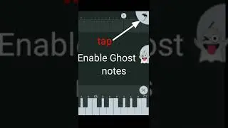 how to enable ghost 👻 notes on fl studio mobile#shorts #ytshorts #flstudio #ghostnotes
