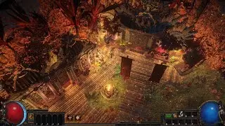 Path of Exile - Cozy Asian Town Unearthed Hideout