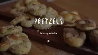 Pretzels dulces y salados