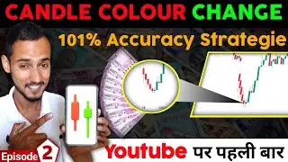 🔥 Candle Colour Change Trading Strategy📈 Candlestick Patterns Support Resistance Price Action