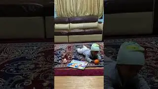 8 month boy hunting orange