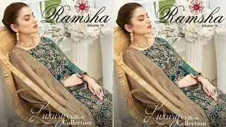 Ramsha Chiffon Collection Volume -19 Azam Cloth Market