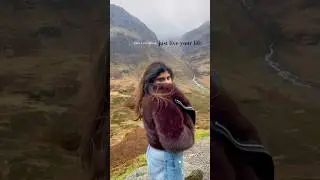 Life is yours. Explore it your way⏱️ #happy #life #love #scotland #highlands #shorts #youtubeshorts
