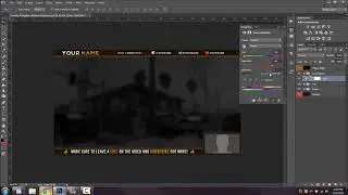 Free Video Twitch Overlay Template! Tutorial