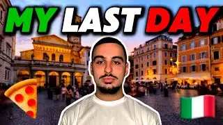 My Last Full Day in Italy 🇮🇹 (Chill Vibes in Rome)