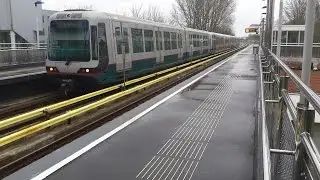 RET Metro 3*Type S+B (5409-5316-5324) op station Zalmplaat richting De Akkers