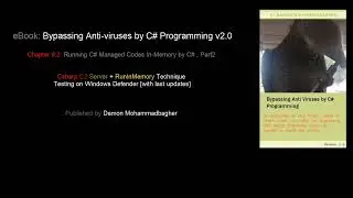 Video 2 for Chapter 9.2 : ebook "Bypassing Anti-viruses by C# Programming v2.0" (Persian language)