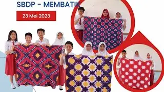 Ujian Praktik SBDP Kelas 6 Membuat Batik Jumputan