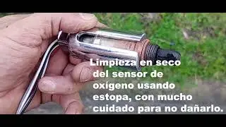 Como realizar el mantenimiento al Sensor de oxigeno.