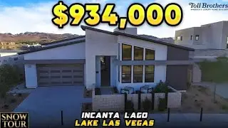 Incanto Lago by Toll Brothers | New Homes for Sale at Lake Las Vegas | Luxury New Home Tour!
