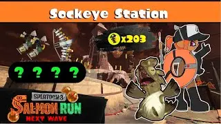 Finally... 203 Eggs on Wildcard Rotation Sockeye Station [Splatoon 3 Overfishing]