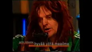 Pelle Miljoona - Hyvää yötä maailma (feat.Pate Mustajärvi) + haastattelu