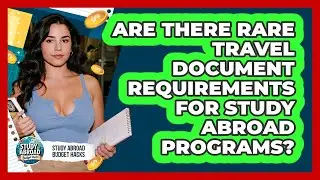 Are There Rare Travel Document Requirements For Study Abroad Programs? - Study Abroad Budget Hacks
