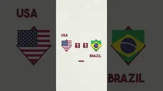USA Vs Brazil Match Highlight And Statistics - International Friendly Match