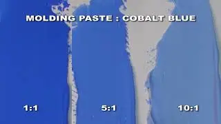 Molding Paste for Drawing or Painting