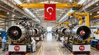Inside the High-Tech TEI Engine Plant - Building the Heart of the G&ouml;kbey Helicopter