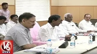 CM KCR Holds Review Meet On Job Notifications | Pragathi Bhavan | V6 News