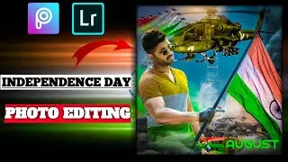Independence Day Photo Editing || PicsArt 15th August Photo Editing Tutorial | Moonlight Editing