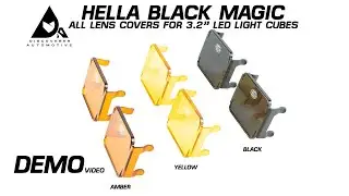 Quick & Dirty Demo | All Lens Covers for Hella Black Magic 3 2