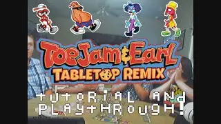 ToeJam & Earl: Tabletop Remix (Tutorial + Playthrough)