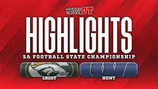 Game Highlights: Crest vs. Hunt 5A state championship (Dec. 13, 2025)