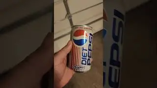 This Diet Pepsi can is full of Nostalgia. #pepsi #cancollector #soda #nostalgia