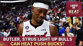 Miami Heat Advance to Playoffs! Can They Push Bucks? | Jimmy Butler, Max Strus 31 Points vs Bulls