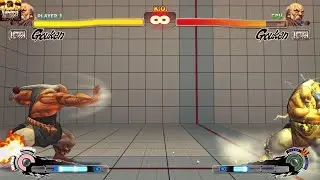ULTRA STREET FIGHTER IV　プレイ