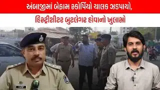 અંબાજીમાં બેફામ સ્કોર્પિયો ચાલક ઝડપાયો, હિસ્ટ્રીશીટર બુટલેગર હોવાનો ખુલાસો | Gujarati News