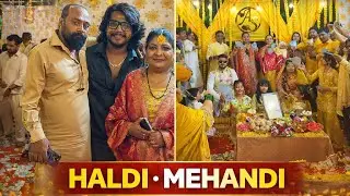Haldi Mehndi Function Vlog 💛🌿 | Fun, Dance & Masti