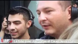 La folie avec Joe Jonas et Cauet devant NRJ - C'Cauet sur NRJ