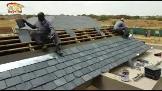 JUET ROOFING DOES THEIR OWN NATURAL SLATE ROOF TILE COVERING