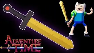Golden Sword | Finn's Golden Sword | Adventure Time | How to make paper Finn's Golden Sword