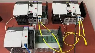 Allen Bradley ControlLogix Redundancy System 1756 Part 5/5 - Program Download and Sync