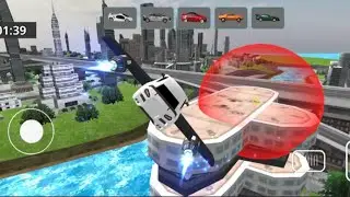 Flying car sim🤯🛬🛫🚀#vanshikahapur #automobile #spongebob 