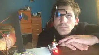 Controlling robot arm prototype with my eyes