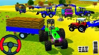 📍Drive two indian truck 🚜🌋 & Dj Pickup Uploading dumper Game video🔥#dj #gamingvideos #tractor #truck