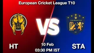 🔴STA vs HT Live | BET2BALL T10 2022 | STA vs HT Live Score| HT vs STA Live | ECS BET2BALL T10