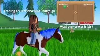 ~I got my first IUH on WHi!!~ #roblox #wildhorseislands #trading #iuh 