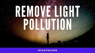 How to remove light pollution? #astrophotography #filters