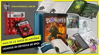 Mais de 25 anos de hist&oacute;ria ligados &agrave;s revistas de RPG!