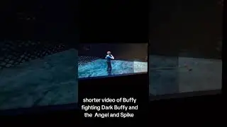 #Buffythevampireslayer game on Xbox. Secret Arena level, fighting Dark Buffy, Angel and spike