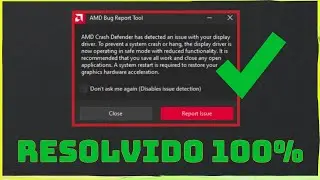 Driver AMD crashando e fechando jogo l RESOLVIDO 2025