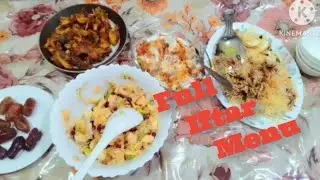 Full Iftar menu for Ramadan l easy and delecios Delicious Full Iftar Menu | 