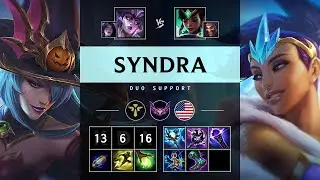 Syndra Support vs Karma - NA Master Patch 25.20