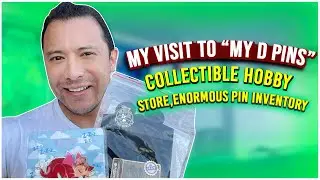 My visit to “My D Pins” collectible hobby store, enormous pin inventory