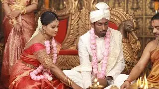 Wedding Highlights Of Shibhani & Vandith Shetty|MUA:@NikithashettyMakeoversOfficial