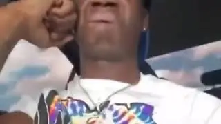 Yung mal live turning up on his new Song named 