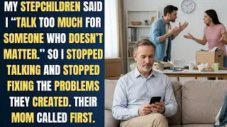 My stepchildren said I “talk too much for someone who doesn’t matter.” - BEST REDDIT STORIES